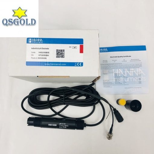 Điện cực đo đo PH nước thải Online Hanna HI6100805 (5m)