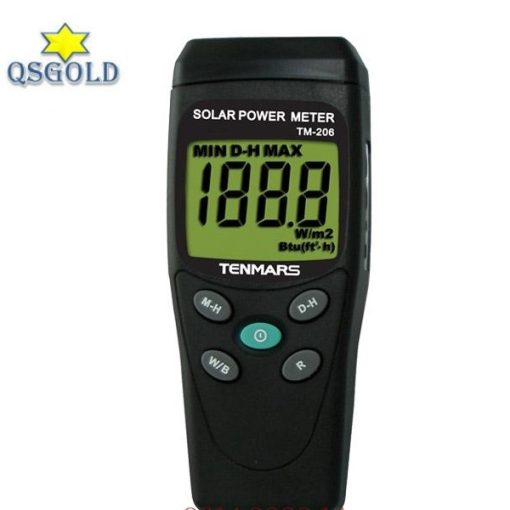 Thiết bị đo bức xạ mặt trời Tenmars TM-206 (2000 W/m2)