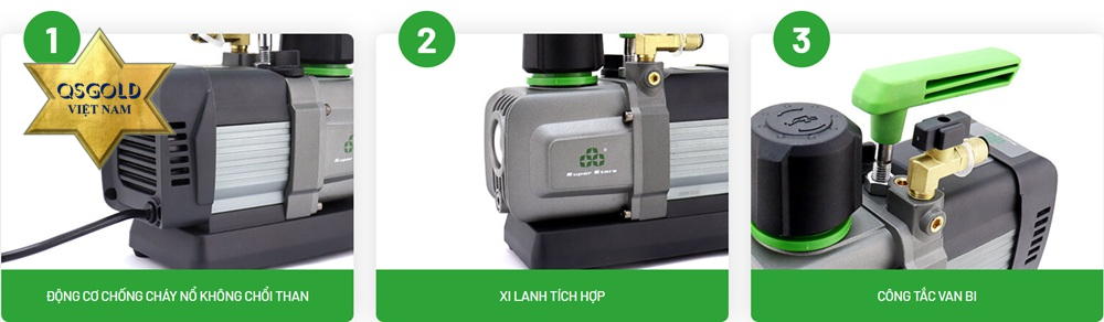 Bơm Chân Không Dùng Điện SUPER STARS ST-2BM