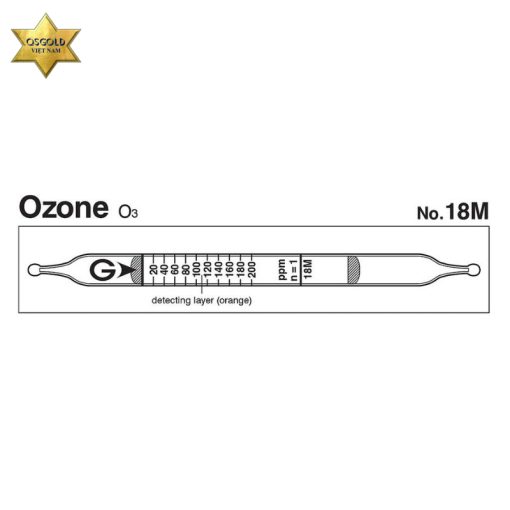 Ống phát hiện nhanh khí Ozone O3 Gastec 18M (20~400ppm)