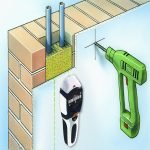 Máy dò cột sắt, dây điện âm tường Laserliner 080.965A