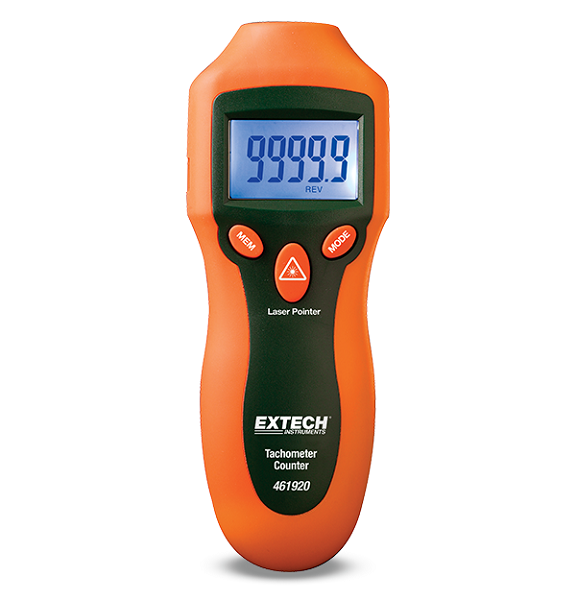 Máy đo tốc độ vòng quay không tiếp xúc Extech 461920 (2 đến 99,999rpm)