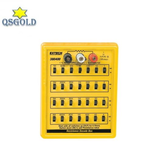 Hộp điện trở chuẩn Extech 380400 Thiết bị điện trở chuẩn Extech 380400