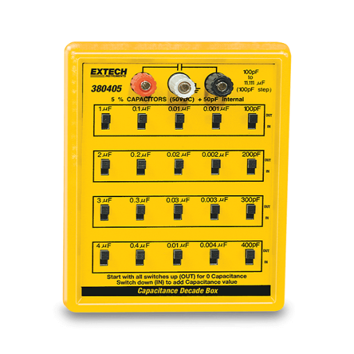 Hộp tụ điện chuẩn Extech 380405 Hộp tụ điện chuẩn Extech 380405