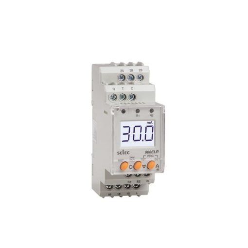 Rơ le bảo vệ dòng rò và chạm đất Selec 900ELR-2-230V