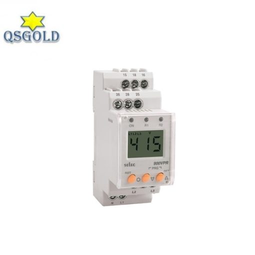 Rơ le bảo vệ điện áp và tần số Selec 900VPR-2-280 (520V) Rơ le bảo vệ điện áp và tần số Selec 900VPR-2-280 (520V)