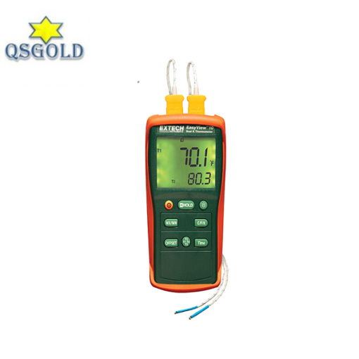 Máy đo nhiệt độ tiếp xúc Extech EA10 (1360°C, 2 kênh) Máy đo nhiệt độ tiếp xúc Extech EA10 (1360°C, 2 kênh)