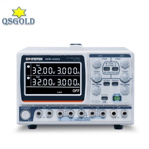 Nguồn một chiều tuyến tính Gwinstek GPE-4323 (32V, 3A, 4CH) Nguồn một chiều tuyến tính Gwinstek GPE-4323 (32V, 3A, 4CH)