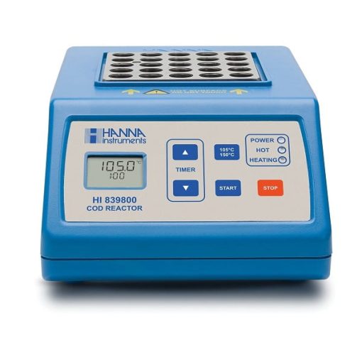 Máy phá mẫu ống nghiệm COD 25 Vial Hanna HI839800-02 Máy phá mẫu ống nghiệm COD 25 Vial Hanna HI839800-02