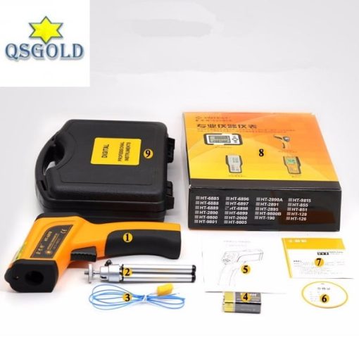 Máy đo nhiệt độ bằng hồng ngoại HTI HT-6889 (1600ºC )