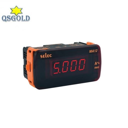 Đồng hồ đo Dòng điện AC gián tiếp qua CT Selec MA12 (48x96mm)