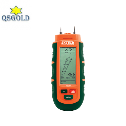 Máy đo độ ẩm gỗ, vật liêu xây dựng Extech MO230 (0-75%) Máy đo độ ẩm gỗ, vật liêu xây dựng Extech MO230 (0-75%)