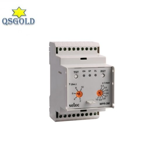 Relay bảo vệ động cơ 3 pha 3 dây Selec MPR-3M-2-230V (3 pha)