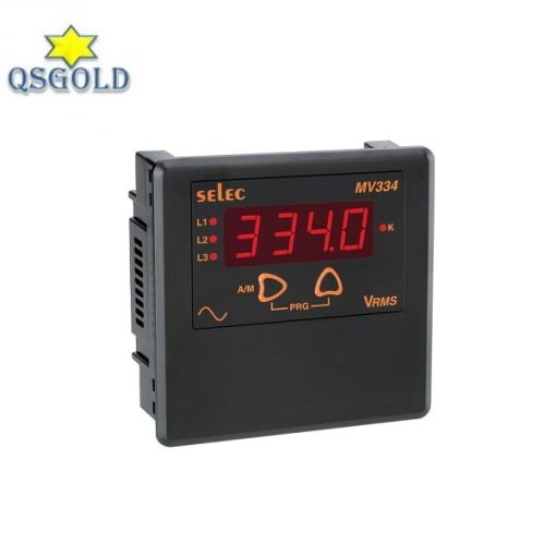 Đồng hồ đo điện áp trung và hạ thế Selec MV334 (96x96 mm) Đồng hồ đo điện áp trung và hạ thế Selec MV334 (96x96 mm)