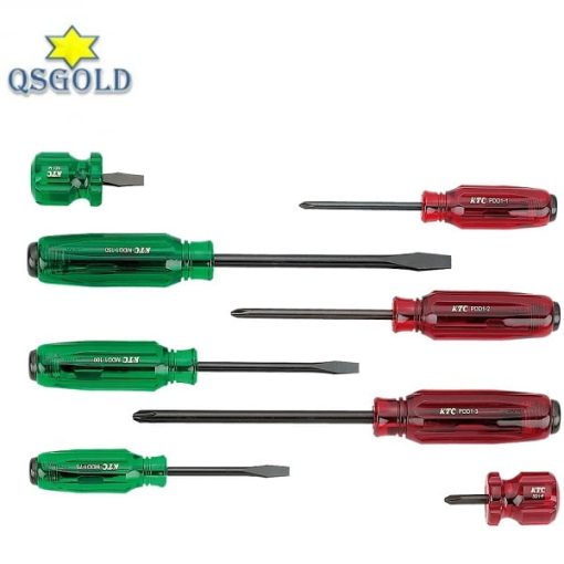 Bộ tua vít cán nhựa trong KTC PMD18