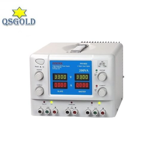 Nguồn một chiều ba kênh Pintek PW-4033 (30V/3A)