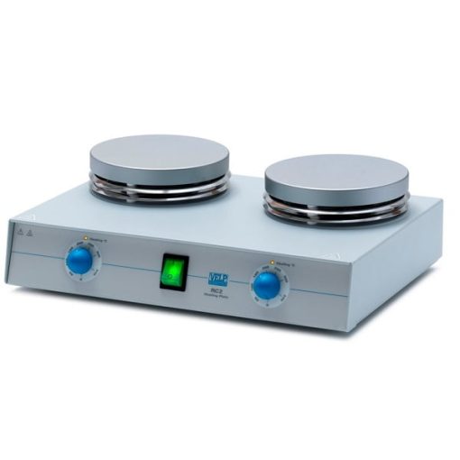 Bếp gia nhiệt 2 vị trí VELP RC2 (370°C) Bếp gia nhiệt 2 vị trí VELP RC2