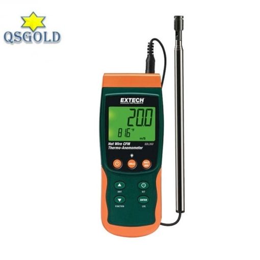 Máy đo lưu lượng gió, tốc độ gió, đo nhiệt độ Extech SDL350
