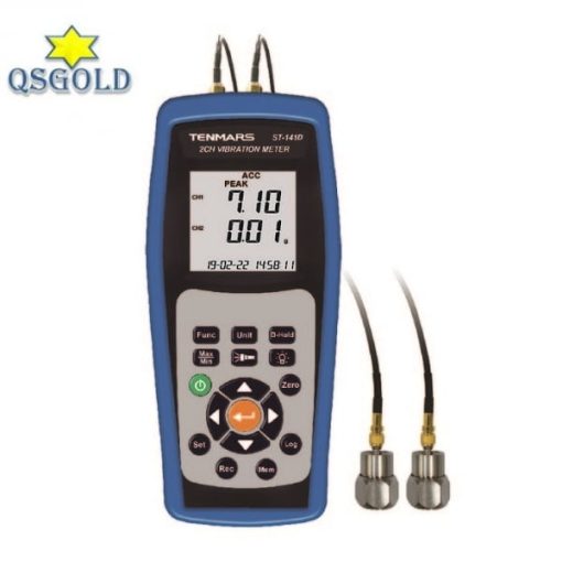 Máy đo độ rung hai kênh Tenmars ST-141D (Ghi dữ liệu)