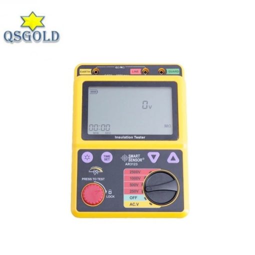 Máy đo điện trở cách điện SmartSensor AR3123 (2500V/100GΩ) Máy đo điện trở cách điện SmartSensor AR3123 (2500V/100GΩ)