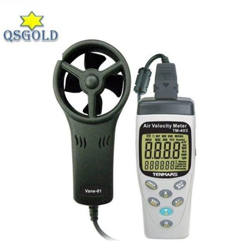 Máy đo tốc độ, lưu lượng gió Tenmars TM-403 (25m/s, 60℃, 80%RH)