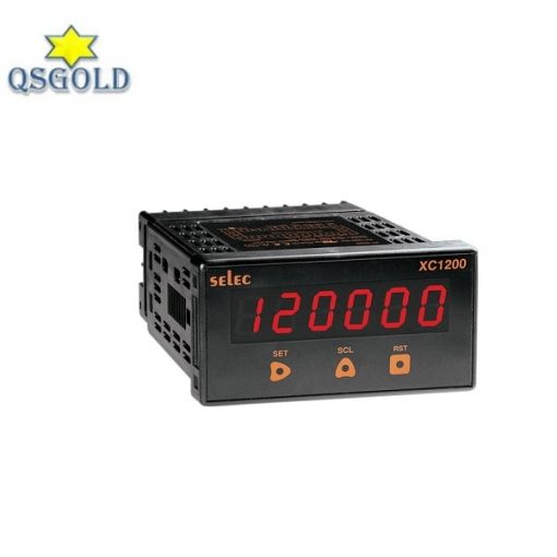 Bộ hiển thị tốc độ và đếm tổng Selec XC1200 (48x96mm) Bộ hiển thị tốc độ và đếm tổng Selec XC1200 (48x96mm)