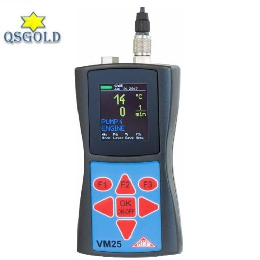 Máy đo độ rung, phân tích phổ, tốc độ vòng quay, nhiệt độ MMF VM25 Máy đo độ rung, phân tích phổ, tốc độ vòng quay, nhiệt độ MMF VM25