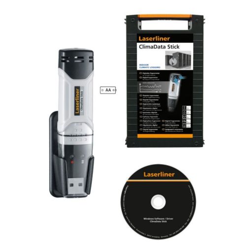 USB đo, ghi dữ liệu nhiệt độ, độ ẩm LaserLiner 082.027A