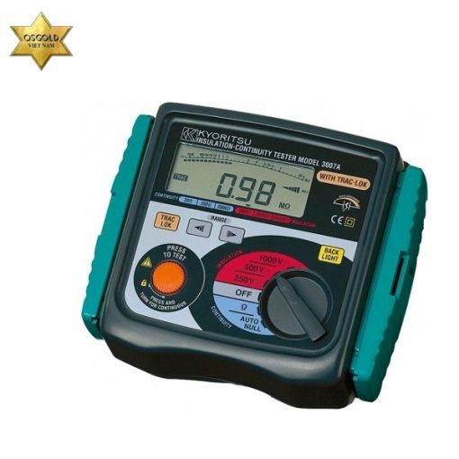 Máy đo điện trở cách điện Kyoritsu 3007A (2000 MOhm/1000V) Máy đo điện trở cách điện Kyoritsu 3007A