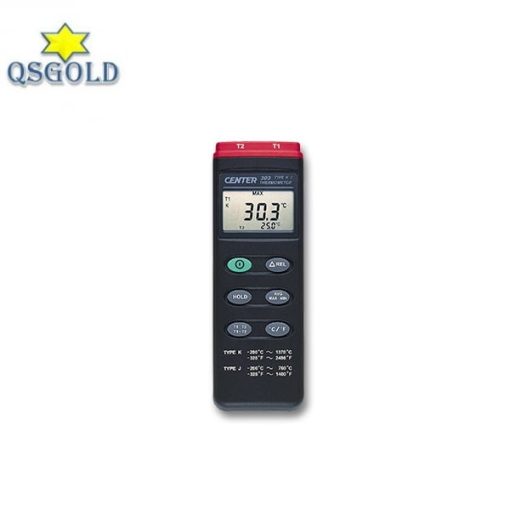Máy đo nhiệt độ tiếp xúc Center 303 (2 kênh, Kiểu K, J) Máy đo nhiệt độ tiếp xúc Center 303 (2 kênh, Kiểu K, J)