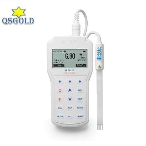 Máy đo pH, nhiệt độ của sữa tươi Hanna HI98162