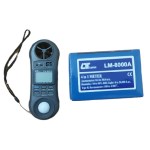 Máy đo gió, độ ẩm, ánh sáng, nhiệt độ Lutron LM8000A Máy đo gió, độ ẩm, ánh sáng, nhiệt độ Lutron LM8000A