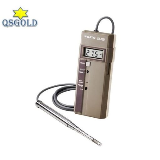 Máy đo tốc độ gió, nhiệt độ skSATO SK-73D ( đầu đo Hot Wire ) Máy đo tốc độ gió, nhiệt độ skSATO SK-73D ( đầu đo Hot Wire )