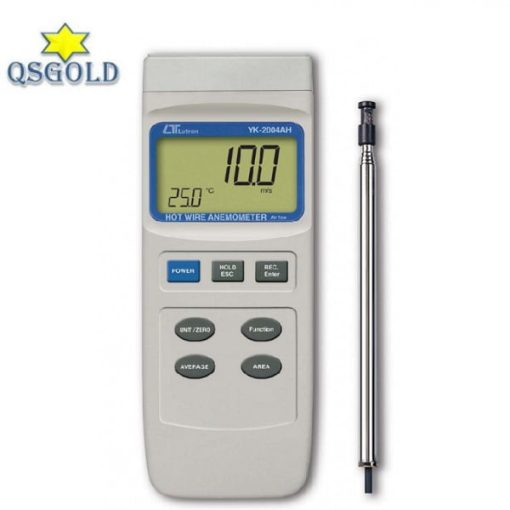 Máy đo tốc độ gió, lưu lượng gió Lutron YK-2004AH Máy đo tốc độ gió, lưu lượng gió Lutron YK-2004AH