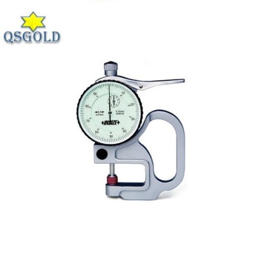 Đồng hồ đo độ dày vật liệu kiểu cơ Insize 2364-10 (10mm/0.01mm)
