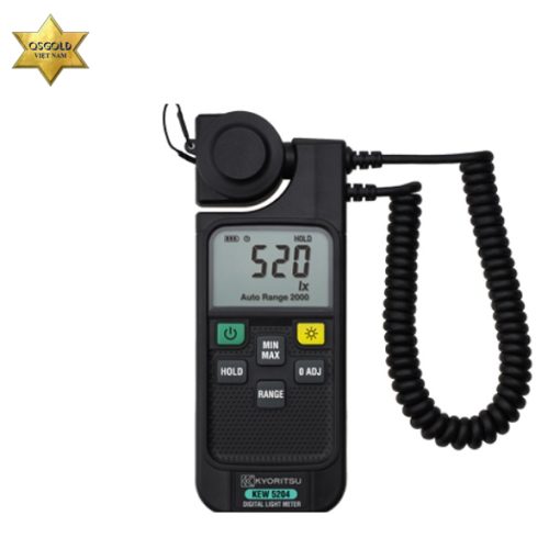 Máy đo cường độ ánh sáng Kyoritsu 5204 (199900 lx) Máy đo cường độ ánh sáng Kyoritsu 5204