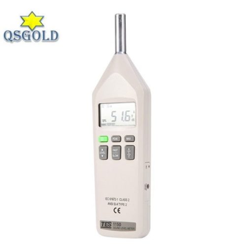 Máy đo cường độ âm thanh Tes TES-1150 (130dB, 8KHz) Máy đo cường độ âm thanh Tes TES-1150 (130dB, 8KHz)