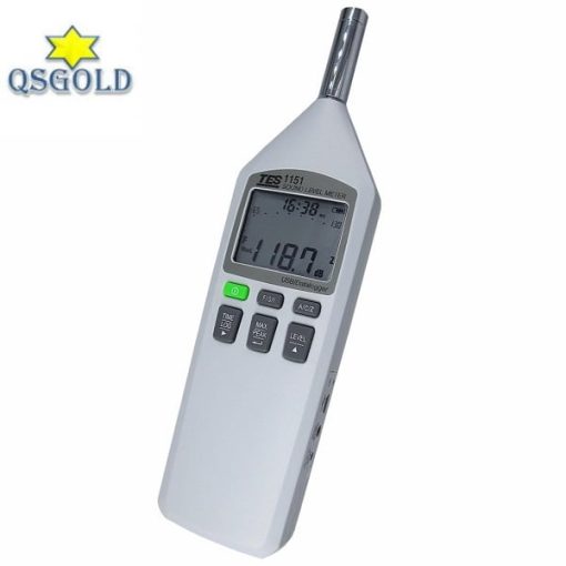 Máy đo cường độ âm thanh Tes TES-1151 (130dB, 8KHz)