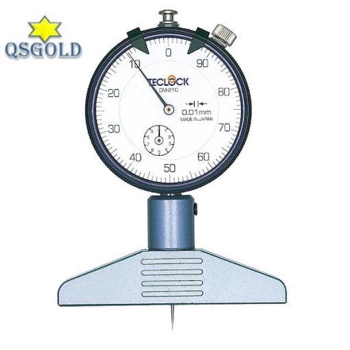 Đồng hồ đo độ sâu kiểu cơ Teclock DM-210 (10mm/0.01mm)