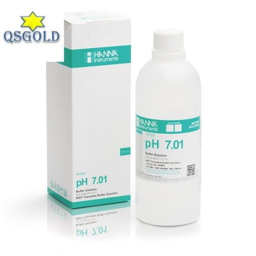 Dung dịch hiệu chuẩn pH 7.01 Hanna HI7007L (500ml) Dung dịch hiệu chuẩn pH 7.01 Hanna HI7007L (500ml)