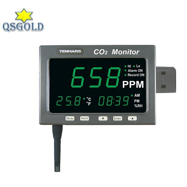 Thiết bị đo CO2, nhiệt độ, độ ẩm Tenmars TM-187 (9999ppm)