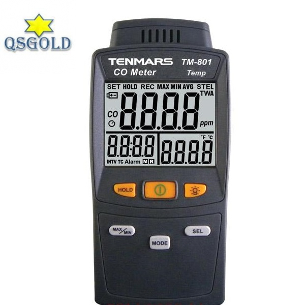 Thiết bị đo khí CO Tenmars TM-801 (1000ppm)