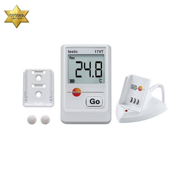 Bộ ghi nhiệt độ mini Testo 174T Set (70 °C, IP65)