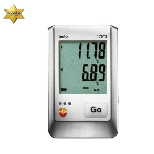 Testo 176T2 bộ ghi dữ liệu nhiệt độ 400 độ C, 2 kênh, IP65