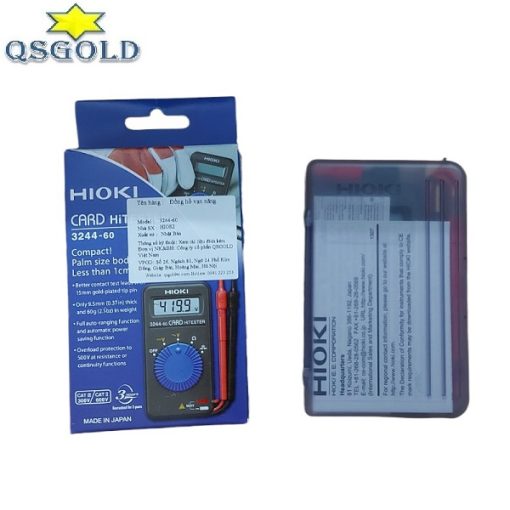 Đồng hồ vạn năng bỏ túi Hioki 3244-60