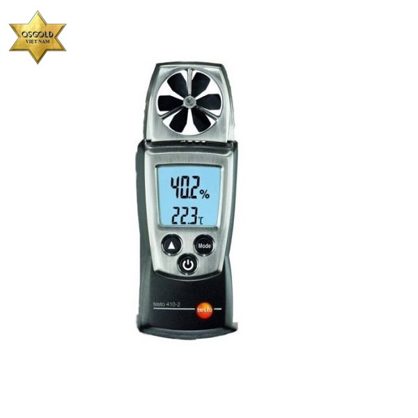 Testo 410-2 máy đo tốc độ gió, nhiệt độ, độ ẩm