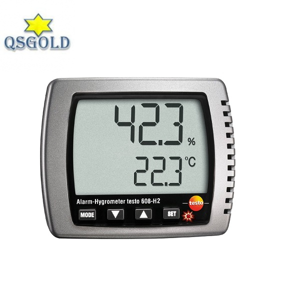 Testo 608-H2 đồng hồ đo độ ẩm, nhiệt độ 70°C, 98 %rH
