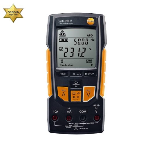 Đồng hồ vạn năng Testo 760-2 (600V/10A) Đồng hồ vạn năng Testo 760-2 (600V/10A)