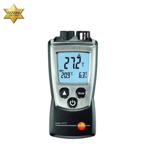 Máy đo nhiệt độ hồng ngoại bỏ túi Testo 810 (300°C) Máy đo nhiệt độ hồng ngoại bỏ túi 300°C Testo 810