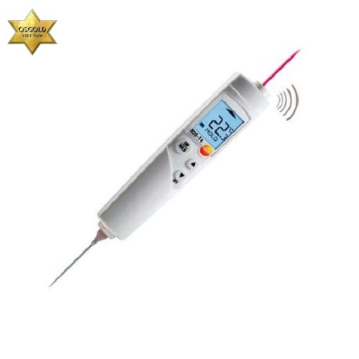 Máy đo nhiệt độ hồng ngoại và tiếp xúc Testo 826-T4 (300°C) Máy đo nhiệt độ hồng ngoại và tiếp xúc Testo 826-T4 (300°C)